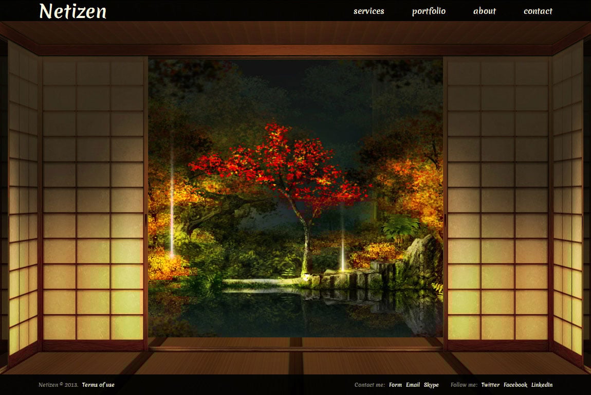 Netizen Website Screenshot