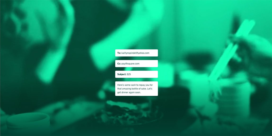 Square Cash Website Screenshot