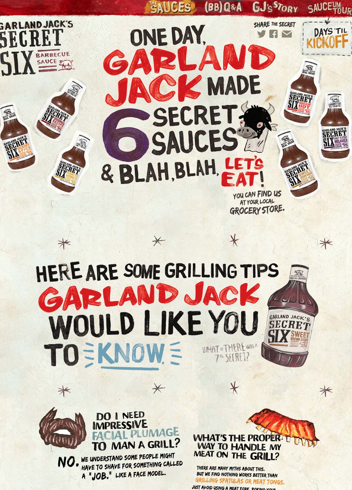 Garland Jack’s Website Screenshot