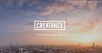 Creatance Website Screenshot