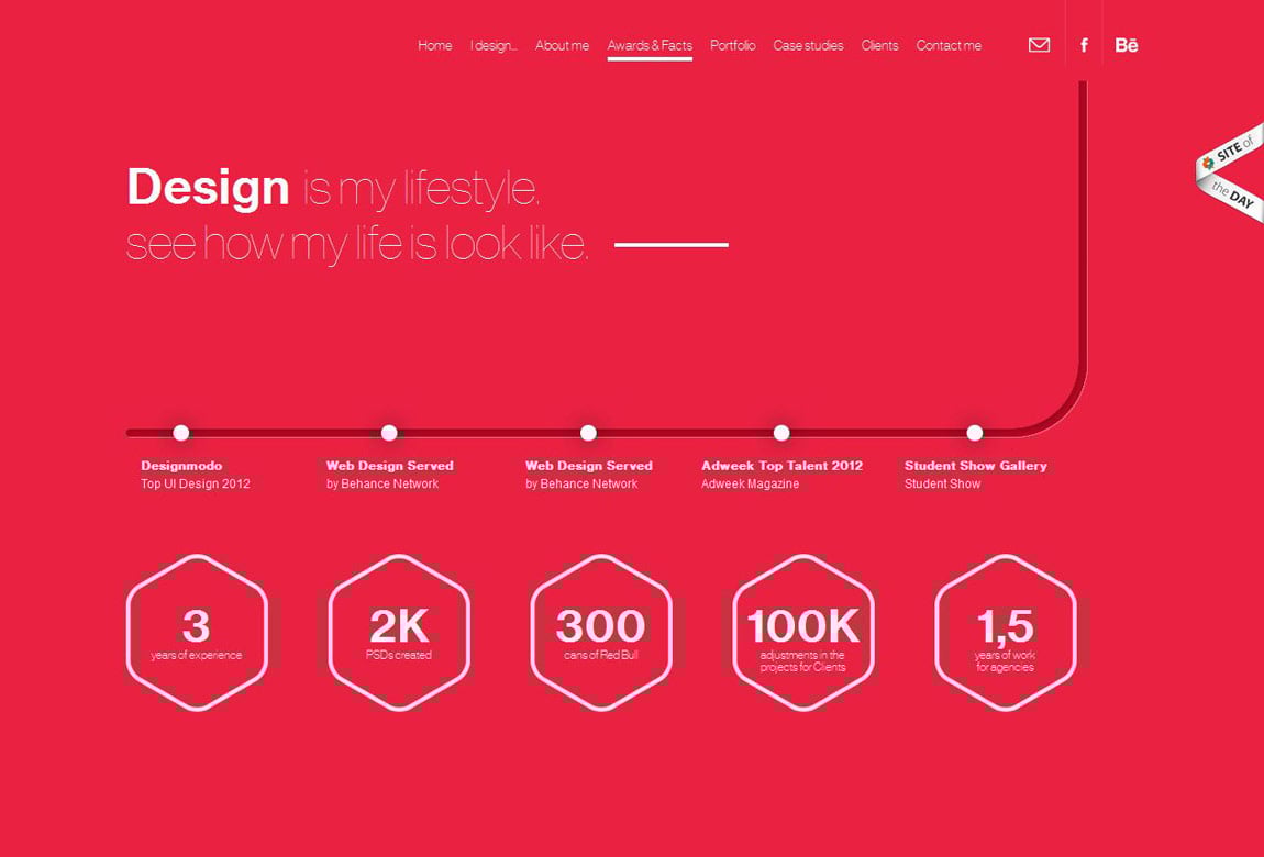 Adam Rudzki Website Screenshot