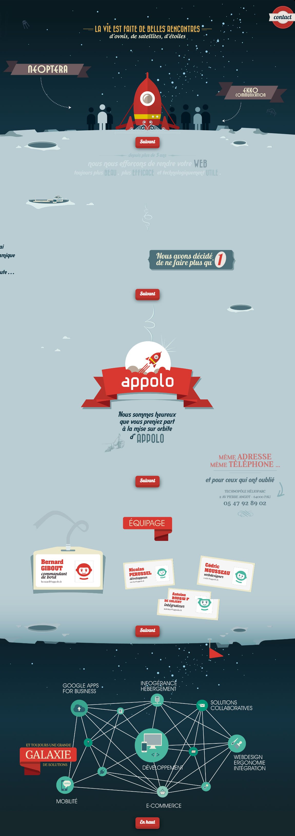 Appolo Website Screenshot