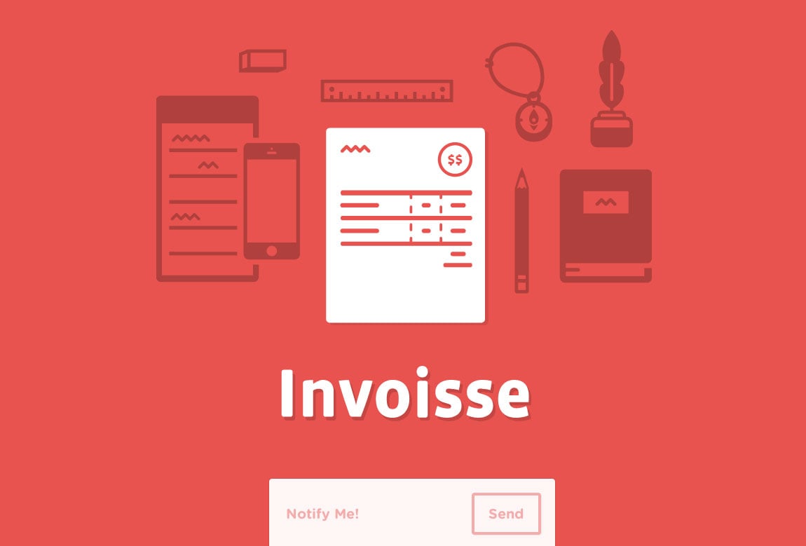 Invoisse Website Screenshot