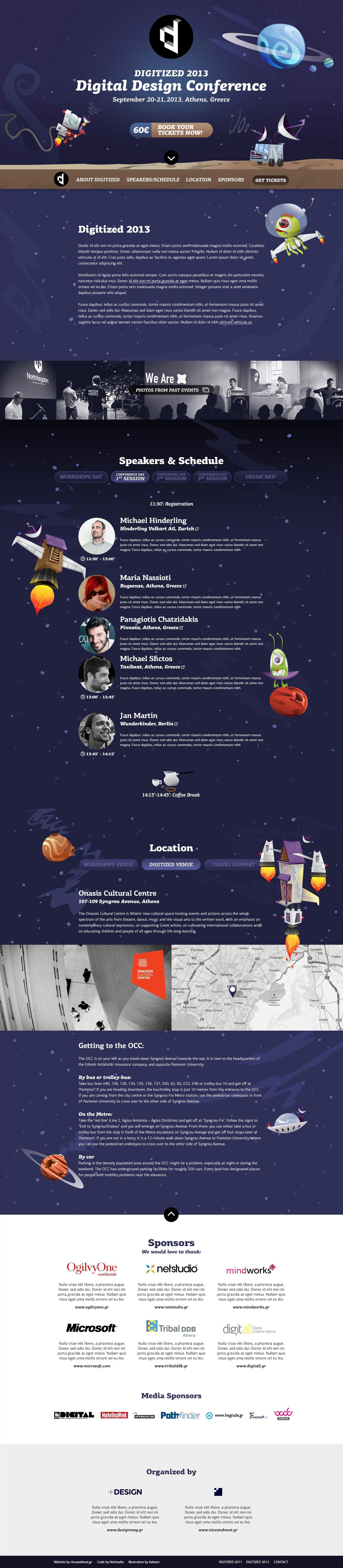 Digitized 2013 Website Screenshot