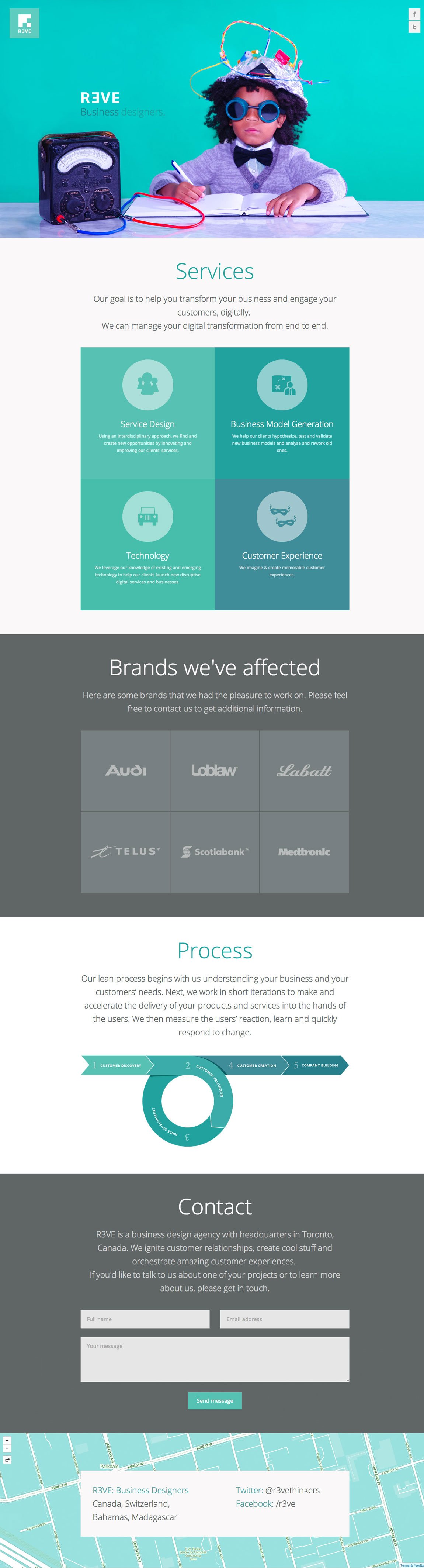 Rêve Website Screenshot