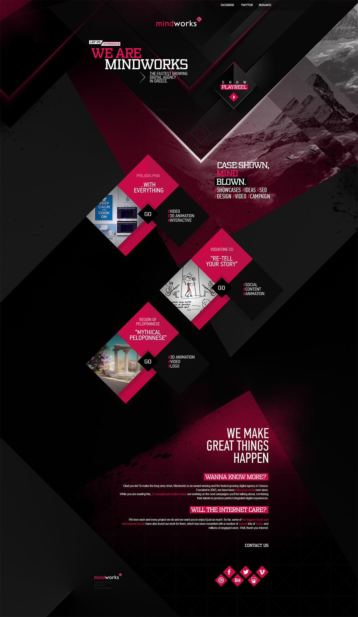 Mindworks Website Screenshot