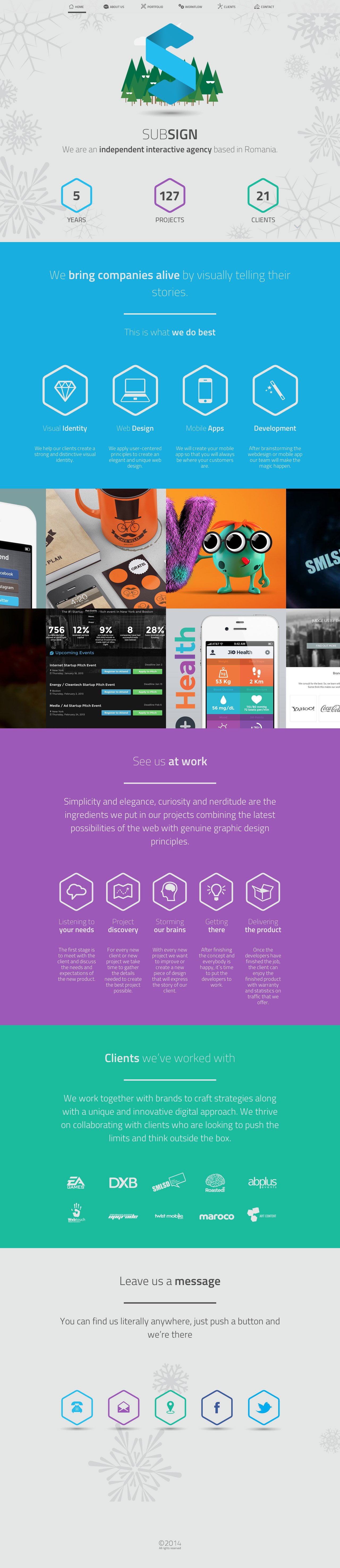 Subsign Website Screenshot
