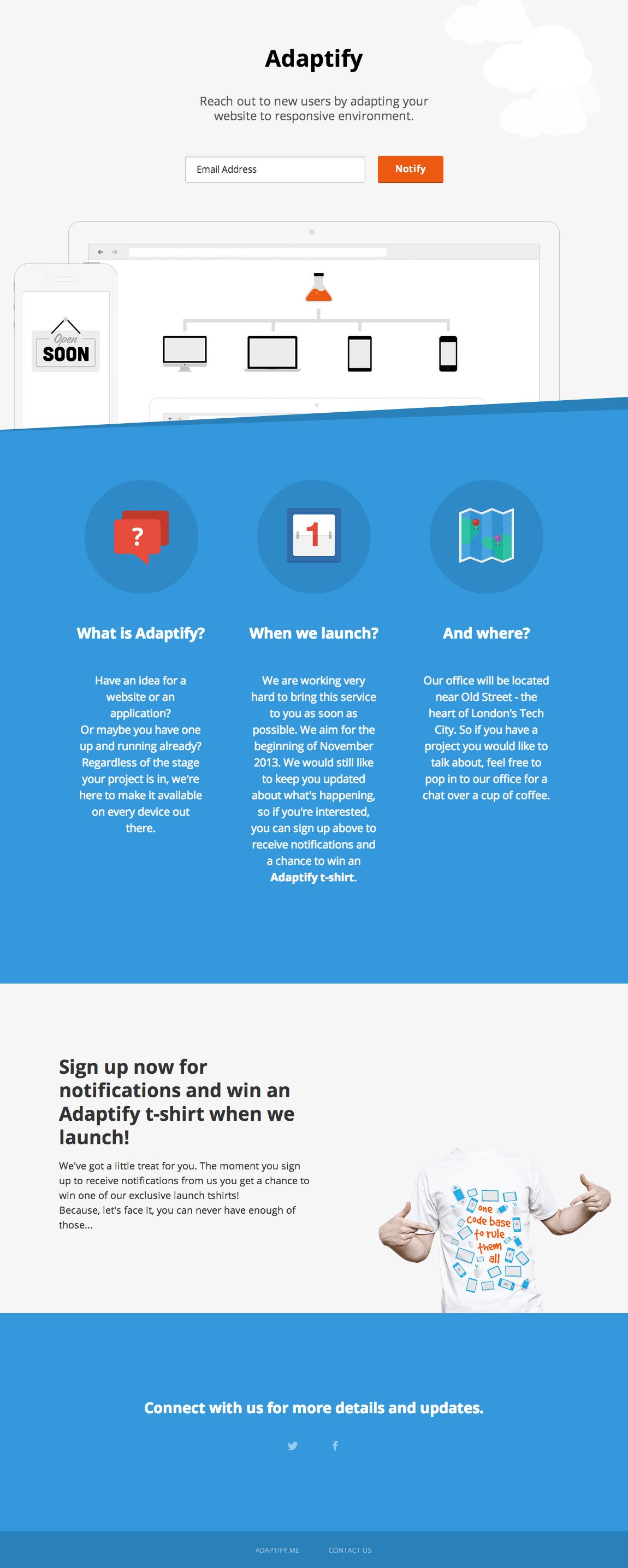 Adaptify Website Screenshot