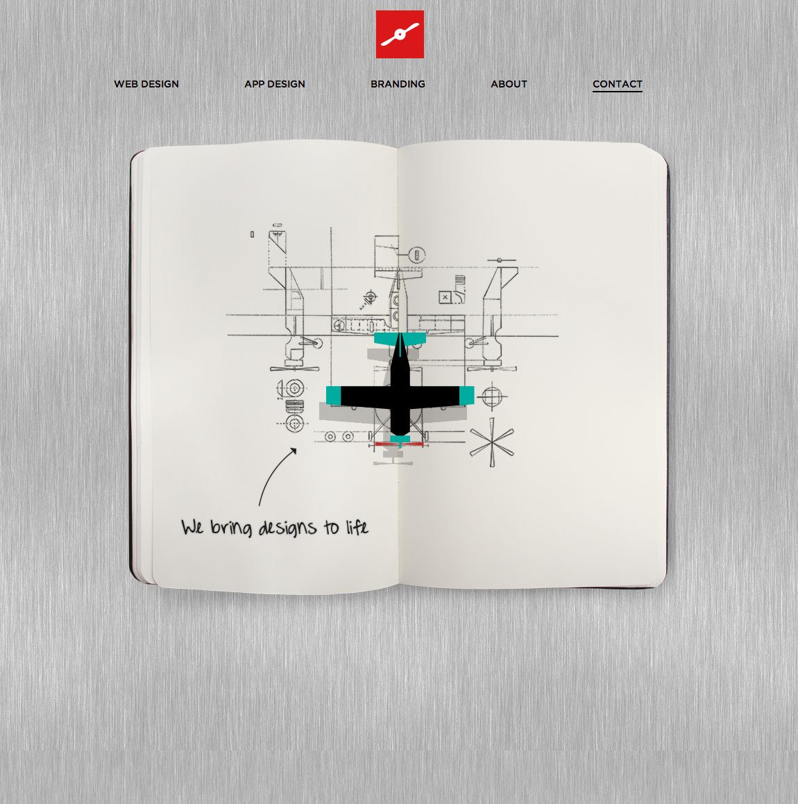 Fluger Design Website Screenshot