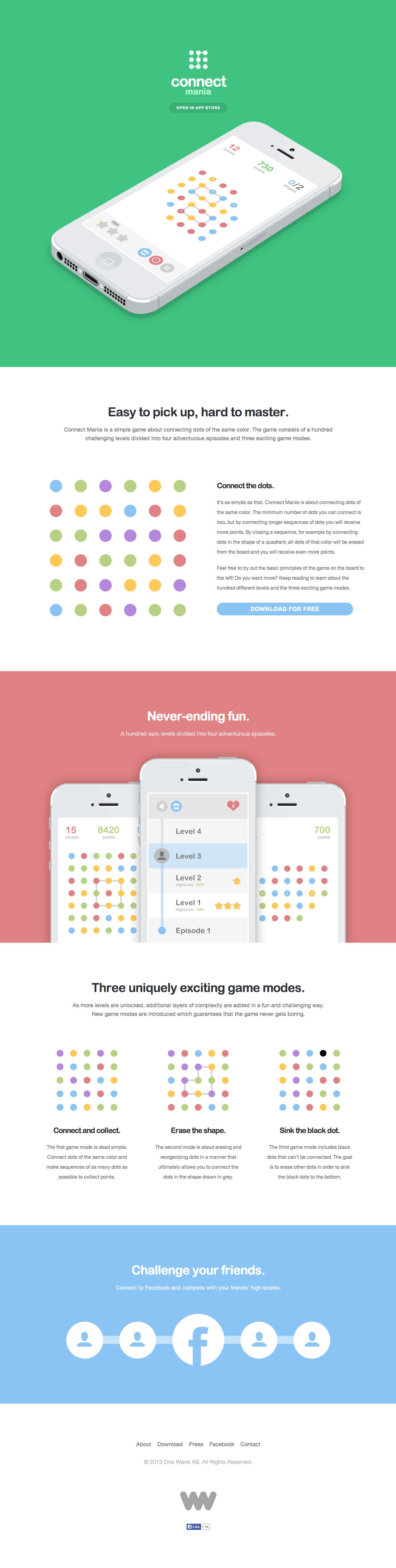 Connect Mania Website Screenshot