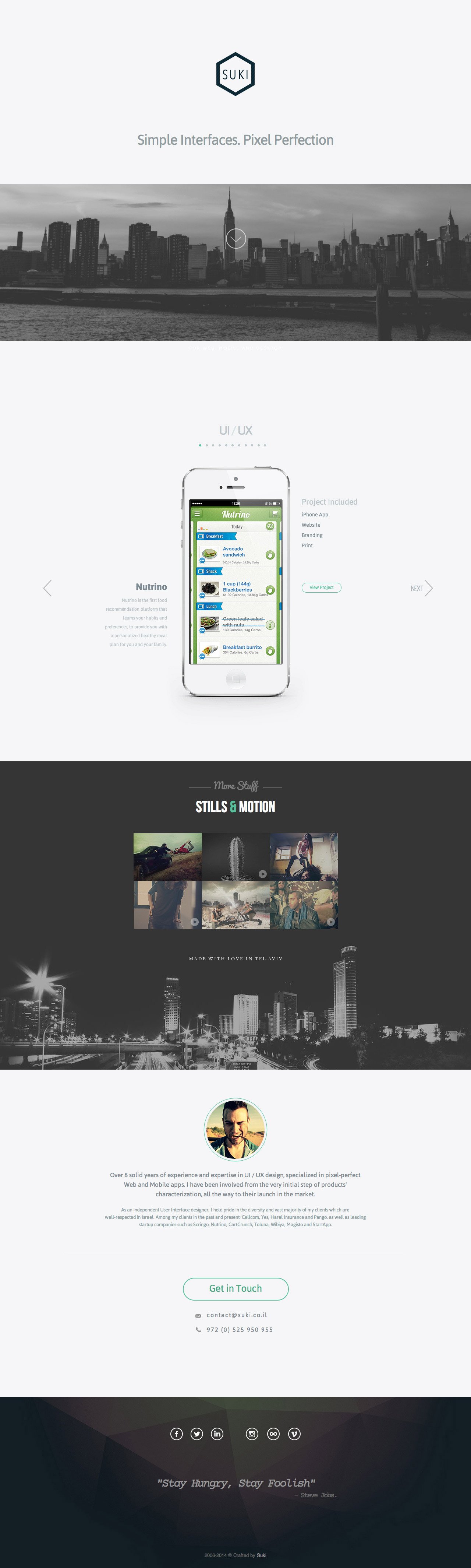 Suki Website Screenshot