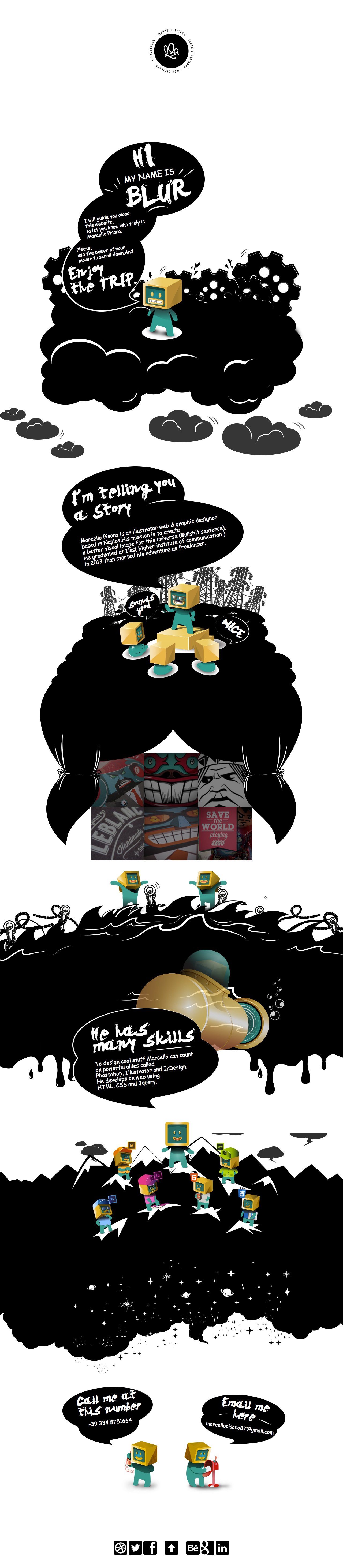 Marcello Pisano Website Screenshot