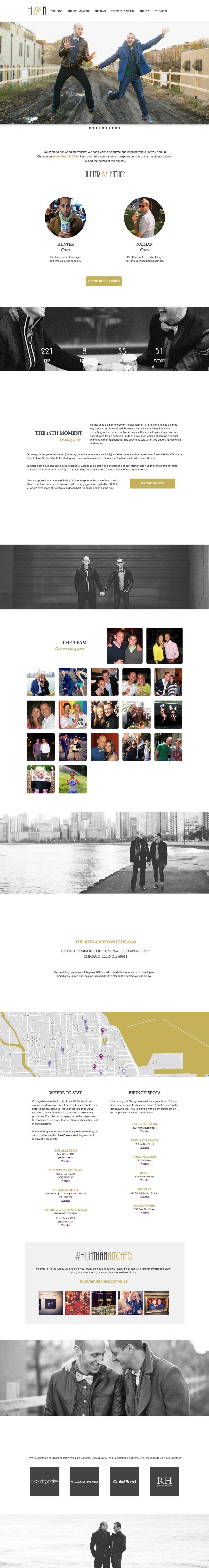 Hunthan Hitched Website Screenshot