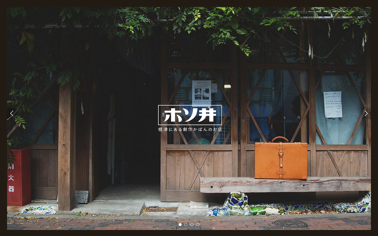 HOSOI Website Screenshot