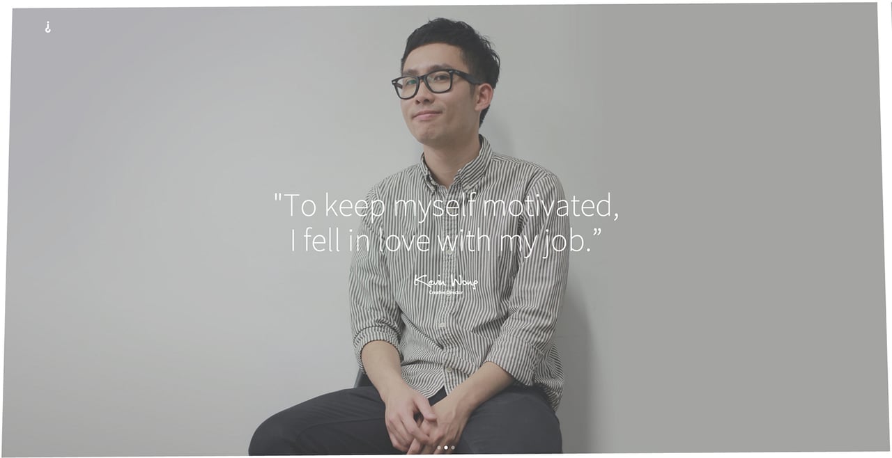 Why Interactive Website Screenshot