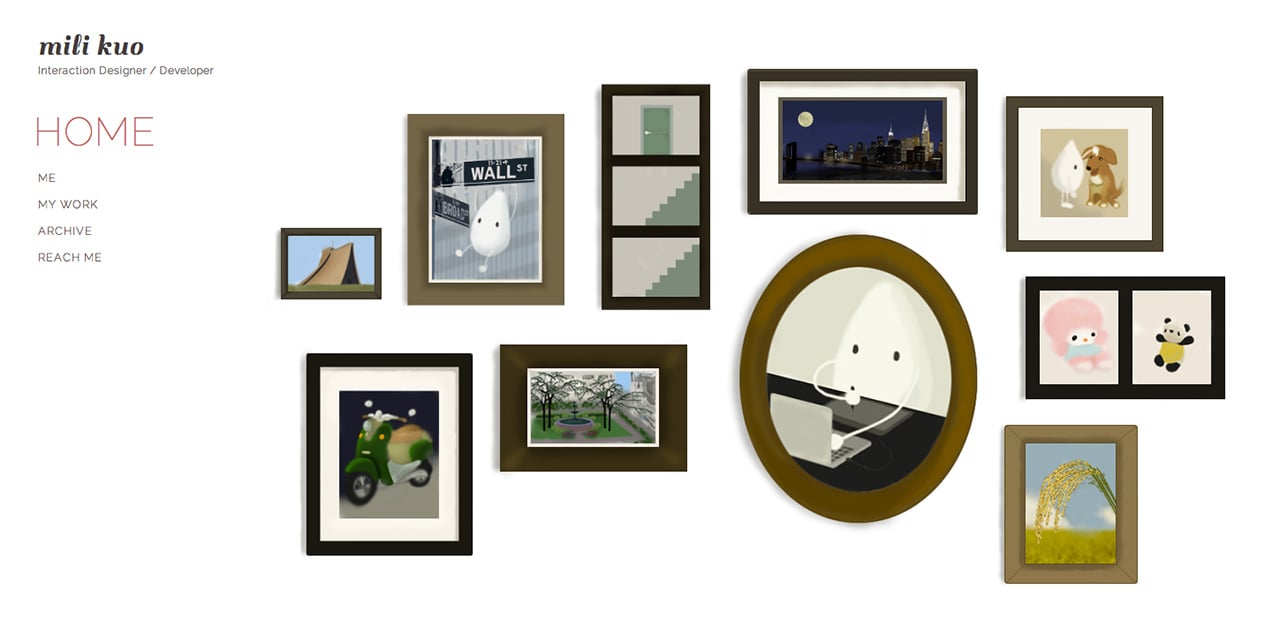 Mili Kuo Website Screenshot