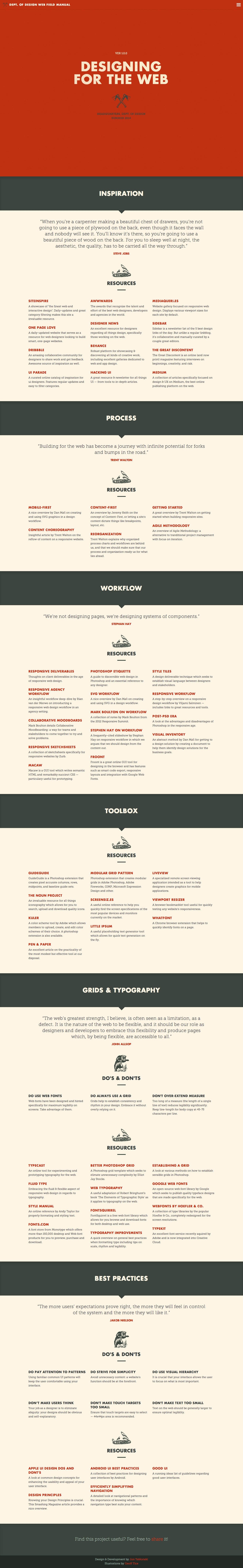 Web Field Manual Website Screenshot