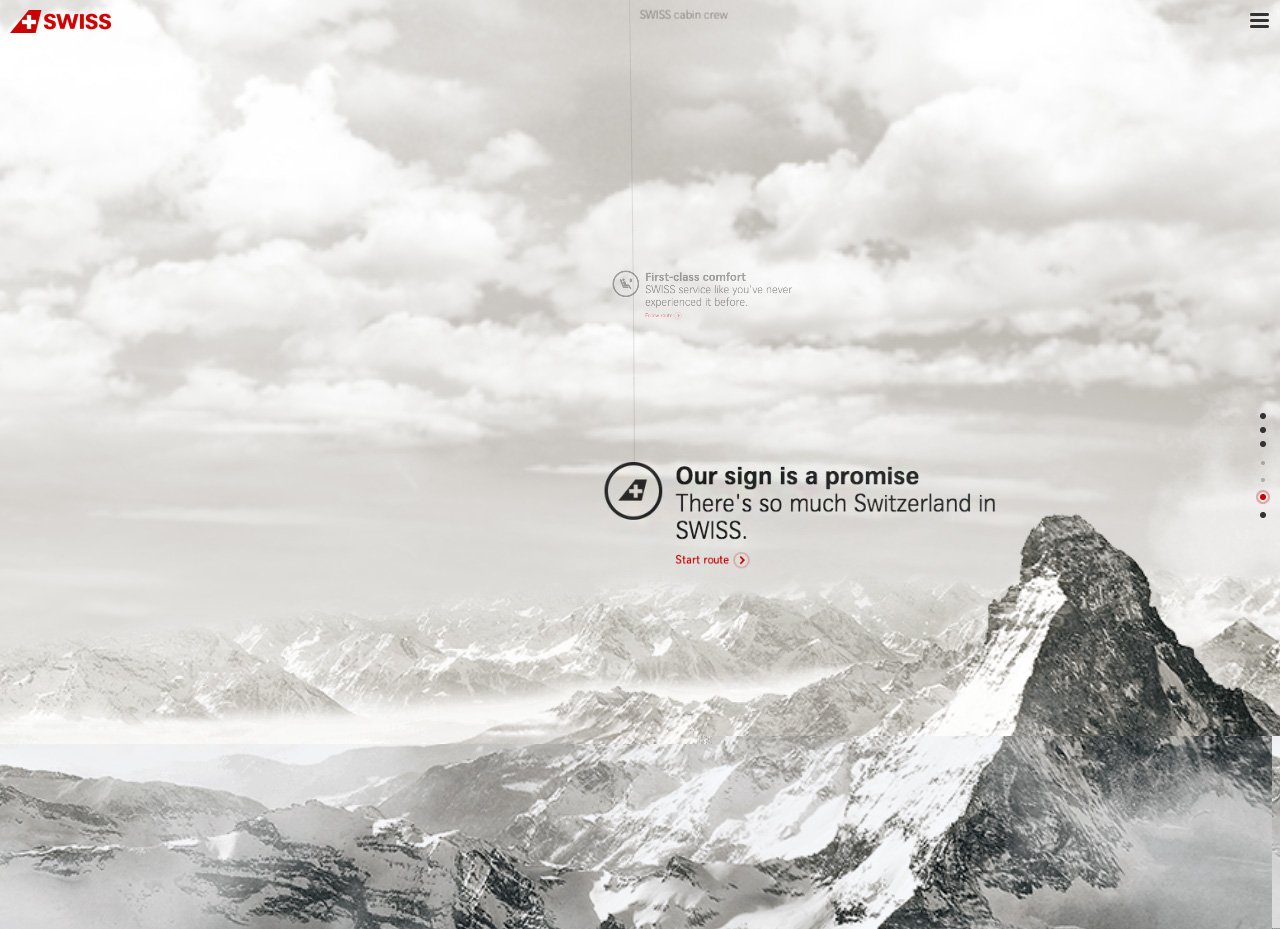 World of SWISS Website Screenshot