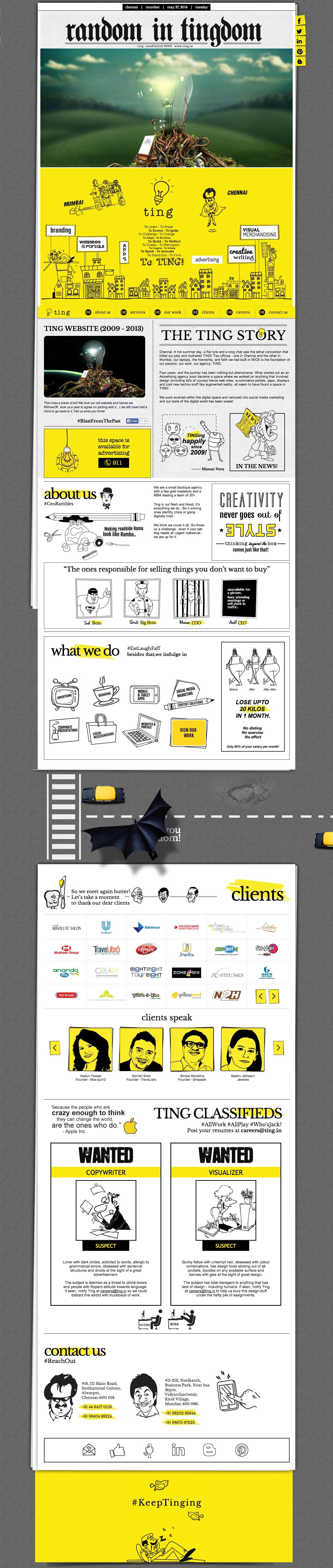 Ting Website Screenshot