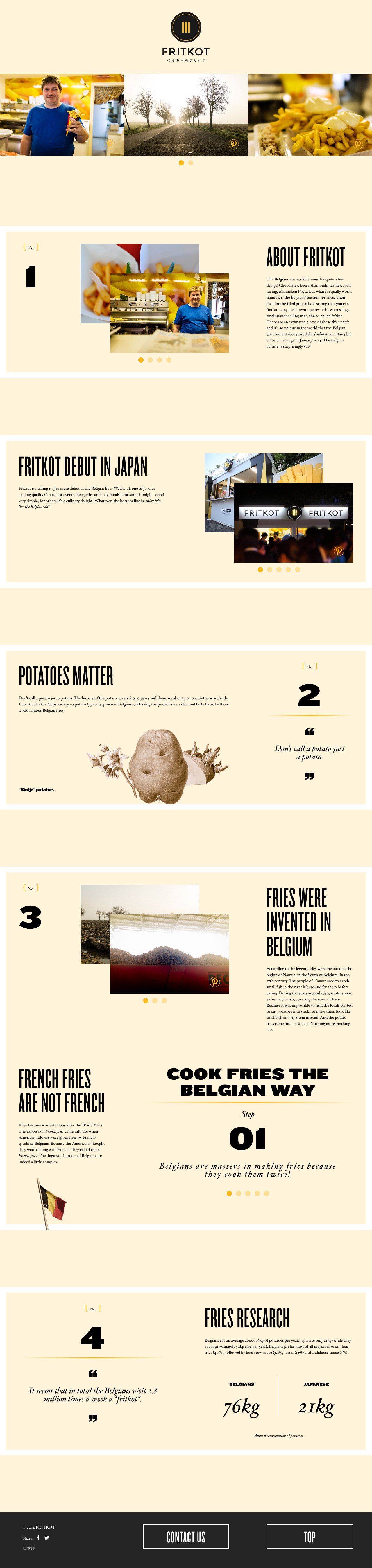 Fritkot Website Screenshot