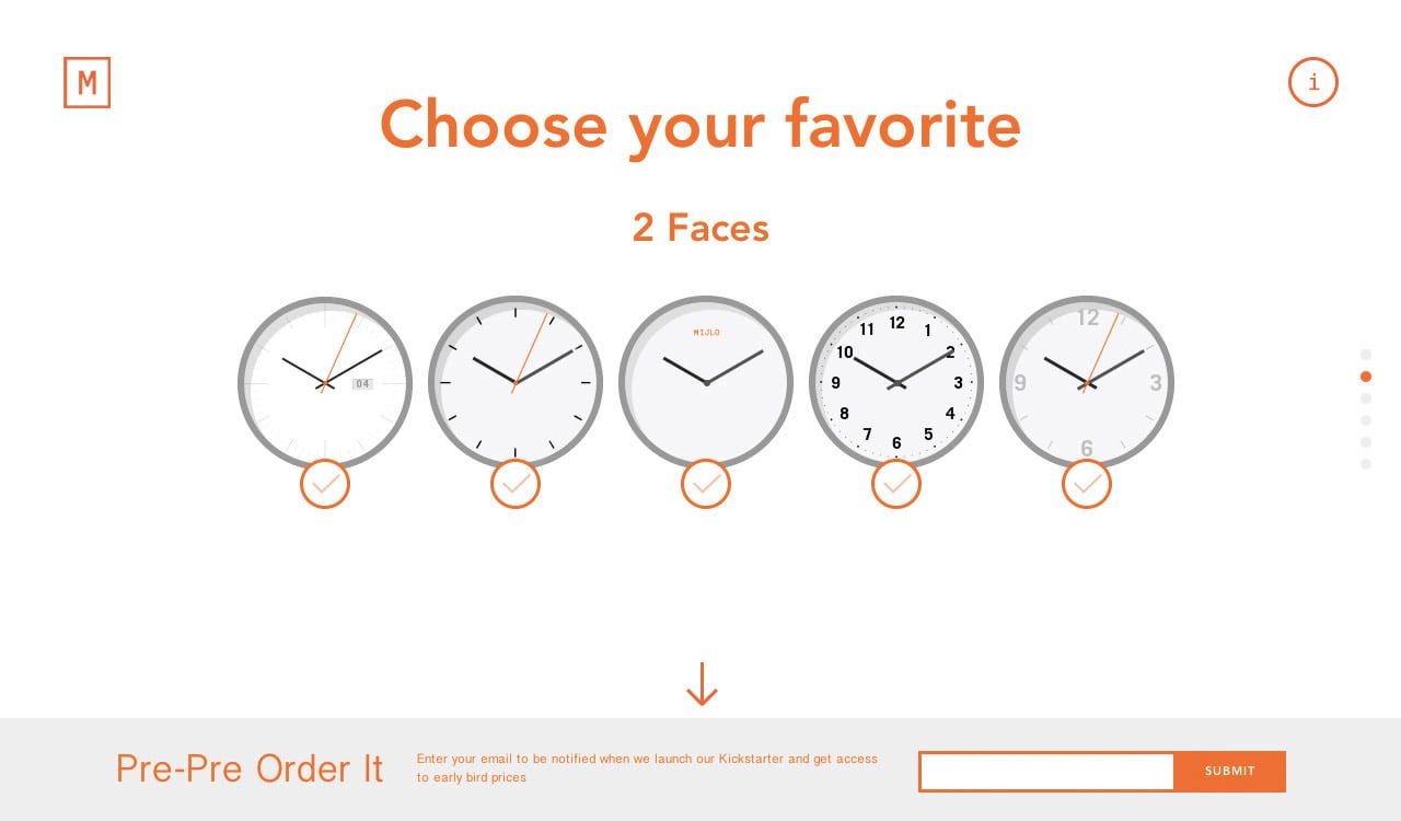 A Watch by You Website Screenshot