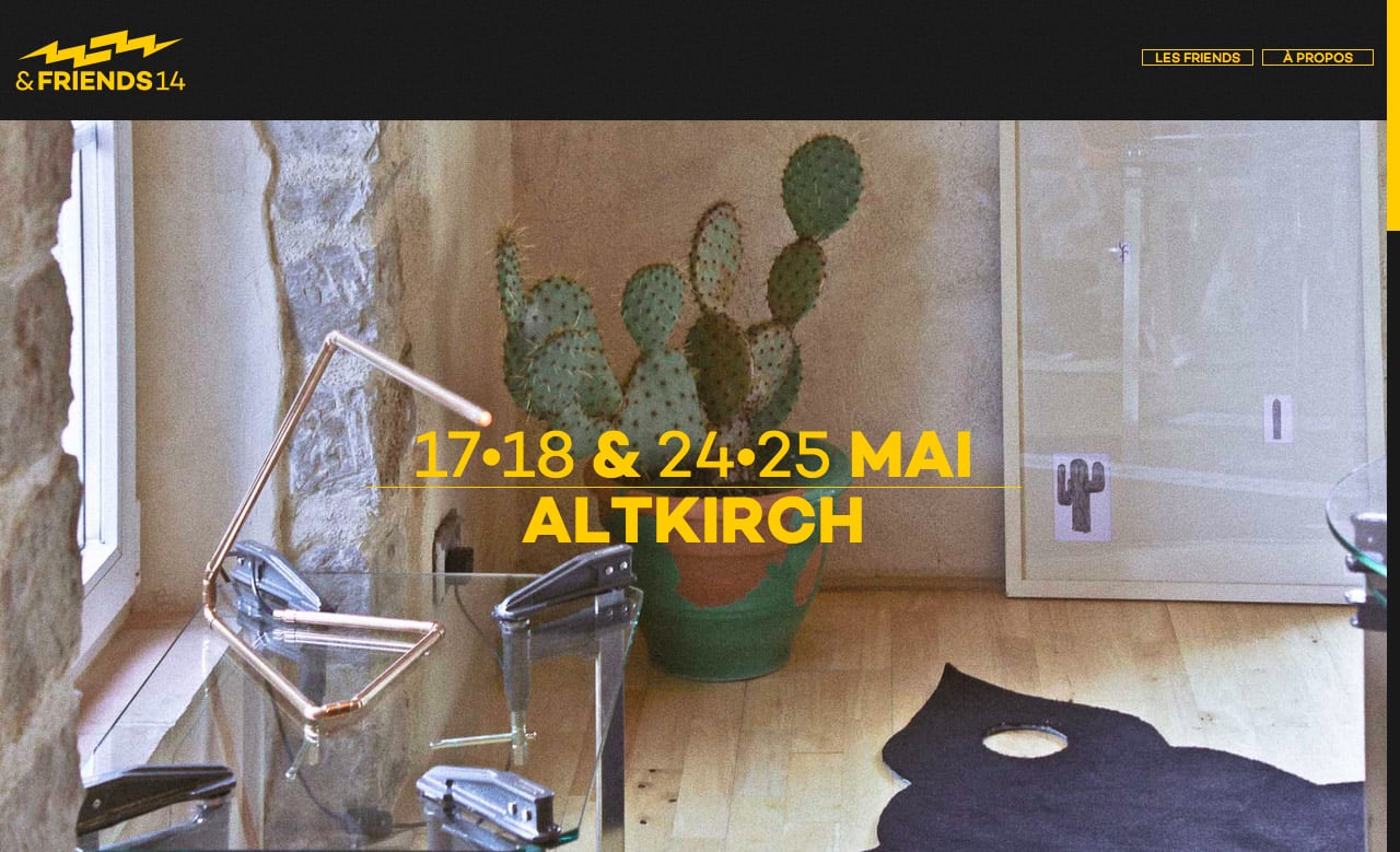 Overblitz & Friends 2014 Website Screenshot