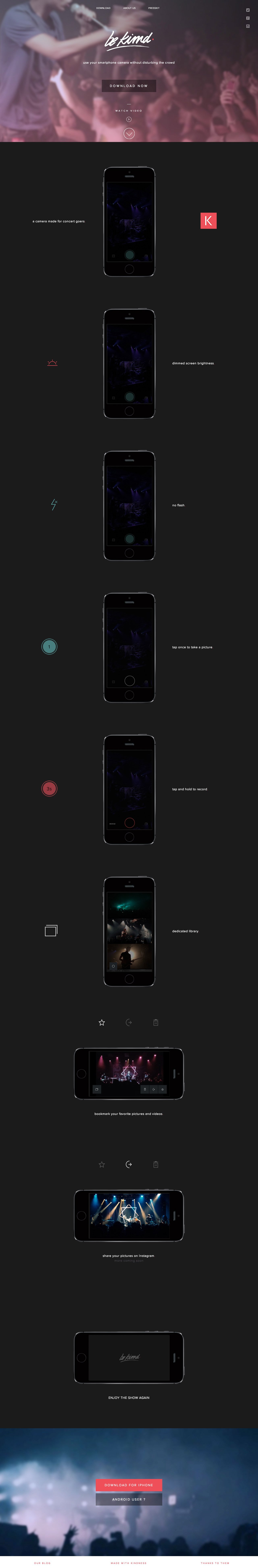 Kimd Website Screenshot