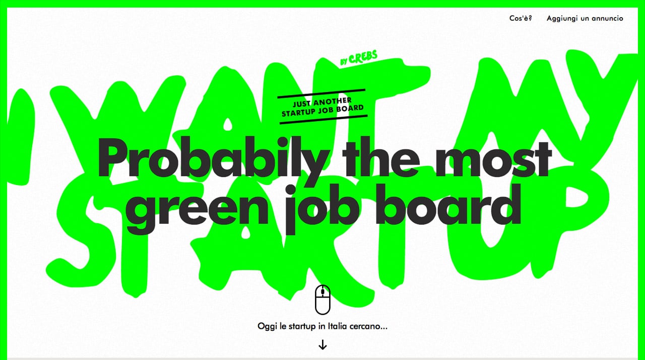 I Want My Startup Website Screenshot