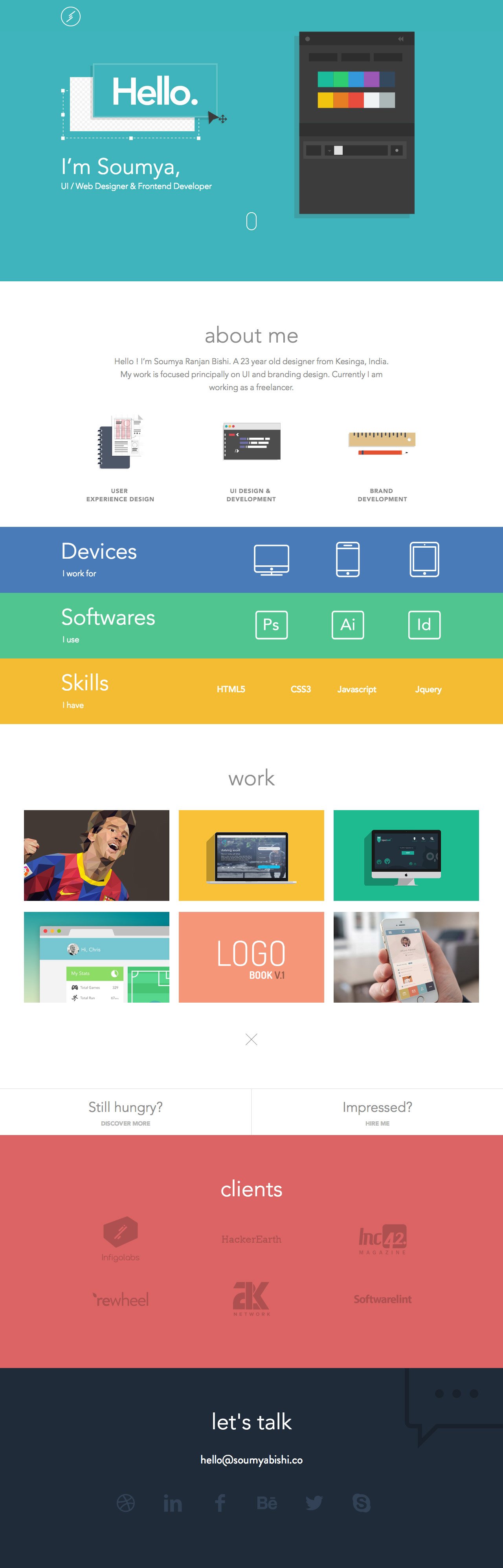 Soumya Ranjan Bishi Website Screenshot
