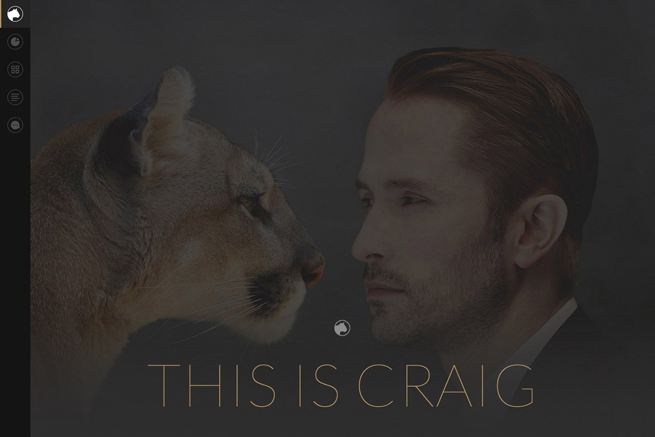 Craig Teel Website Screenshot