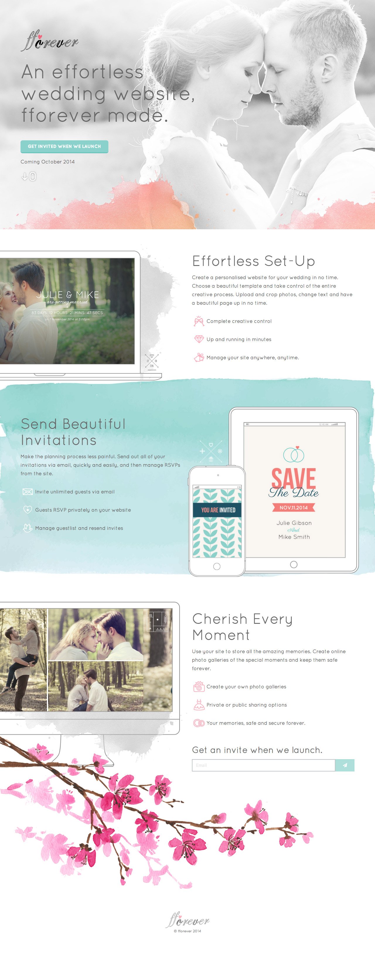 FForever Website Screenshot