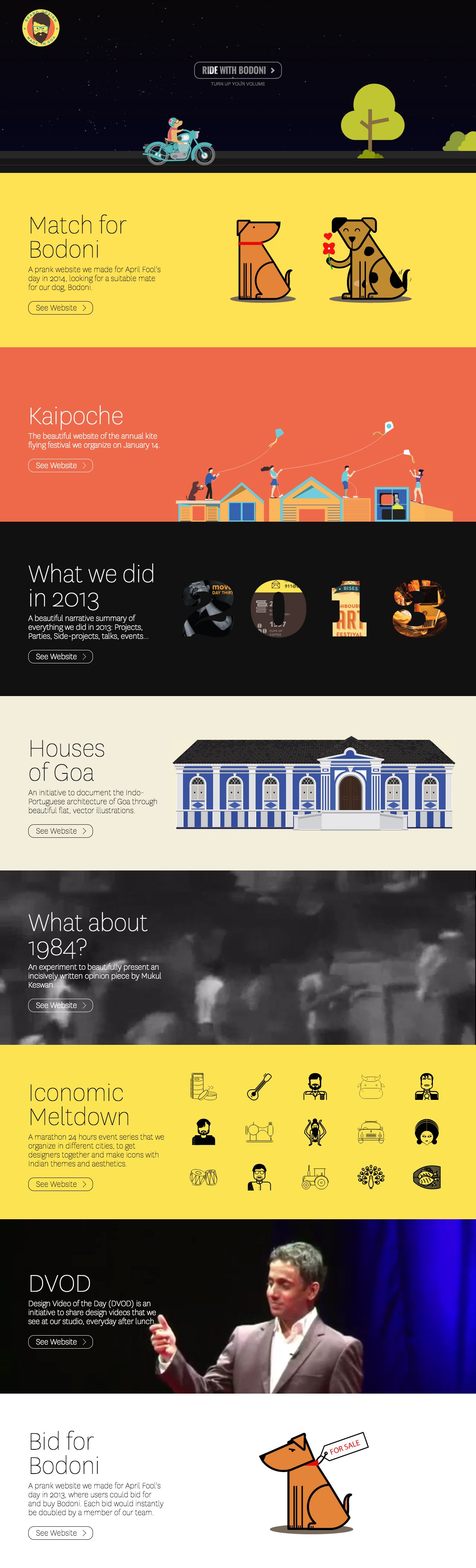 Beard Design Labs Website Screenshot