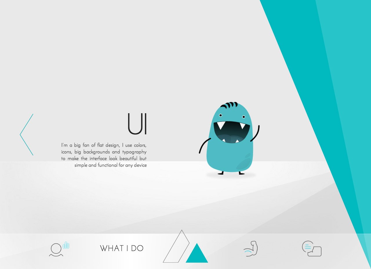 Abbas Monfared Website Screenshot