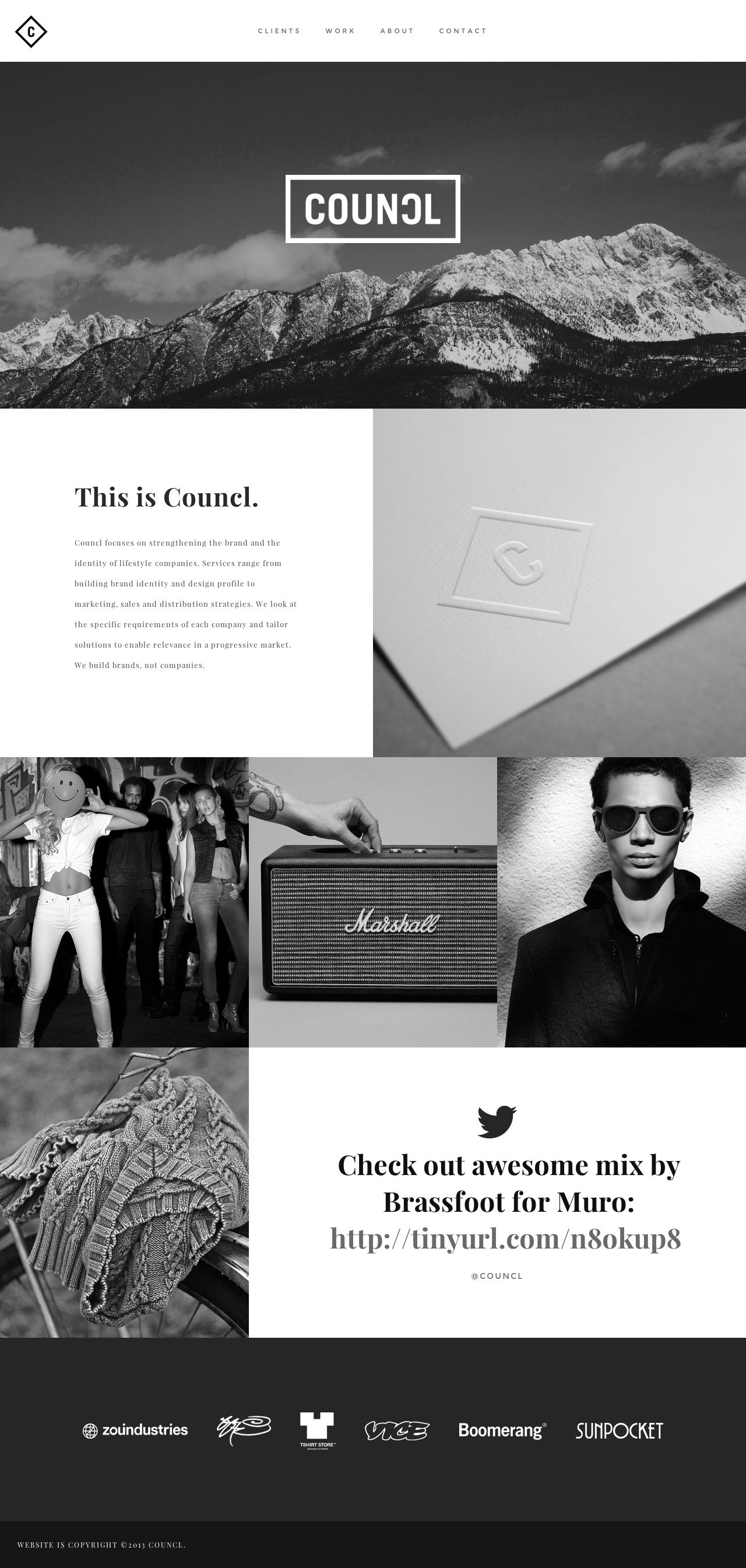 Counכl Website Screenshot