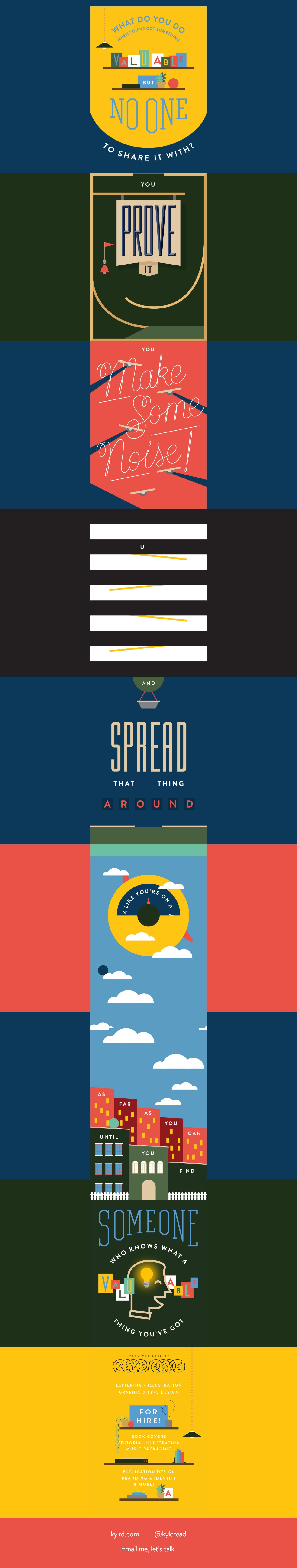 Kyle Read can work! Website Screenshot