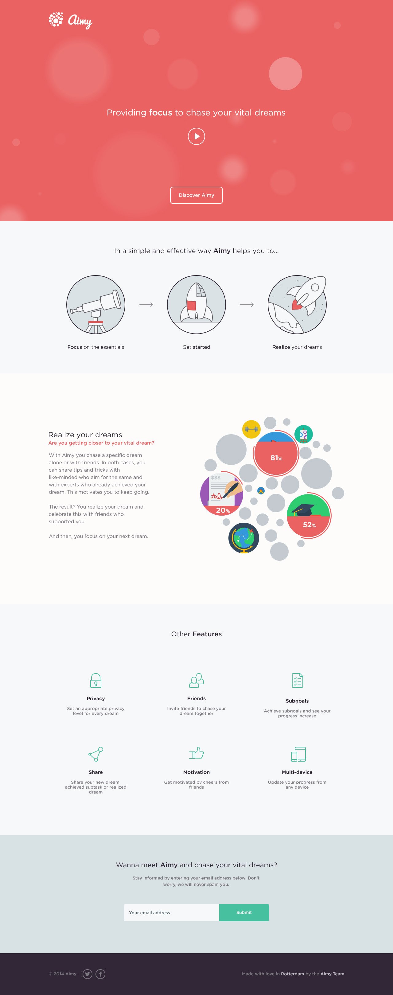 Aimy Website Screenshot