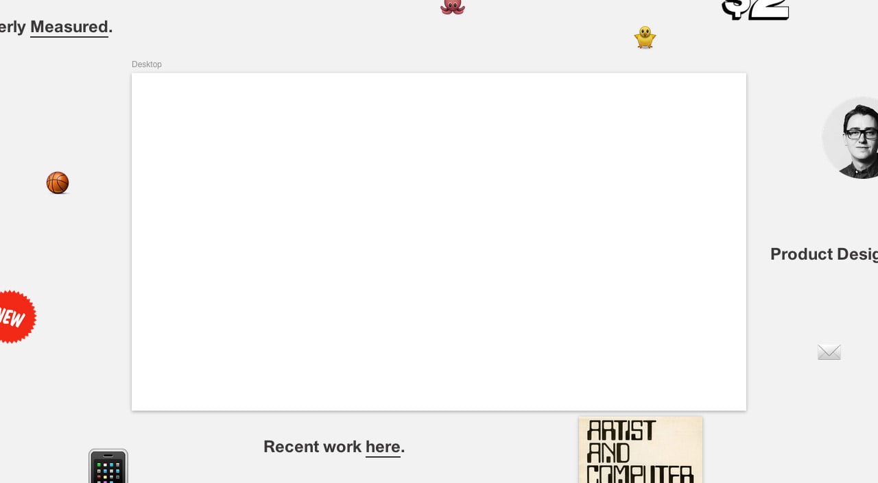 Ben Jennings Website Screenshot