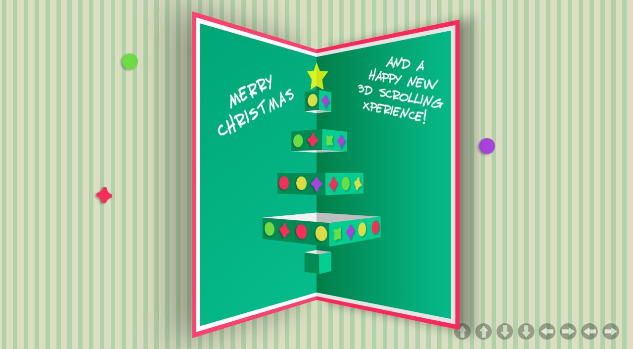 Happy new 3D scrolling experience Website Screenshot