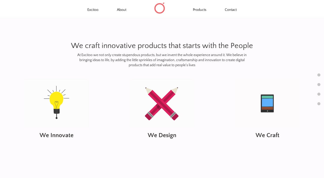 Excitoo Innovations Website Screenshot