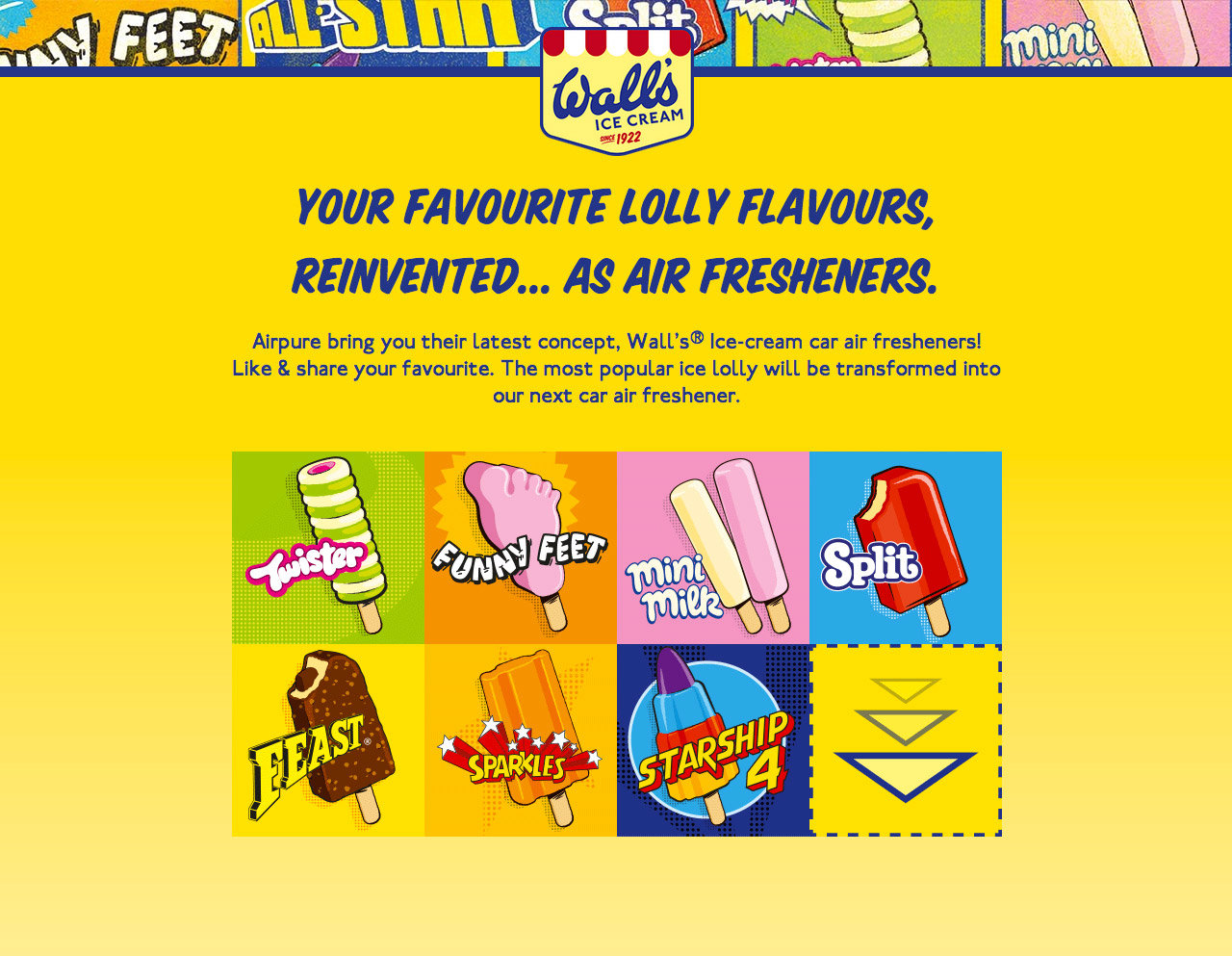 Wall’s & Airpure Website Screenshot