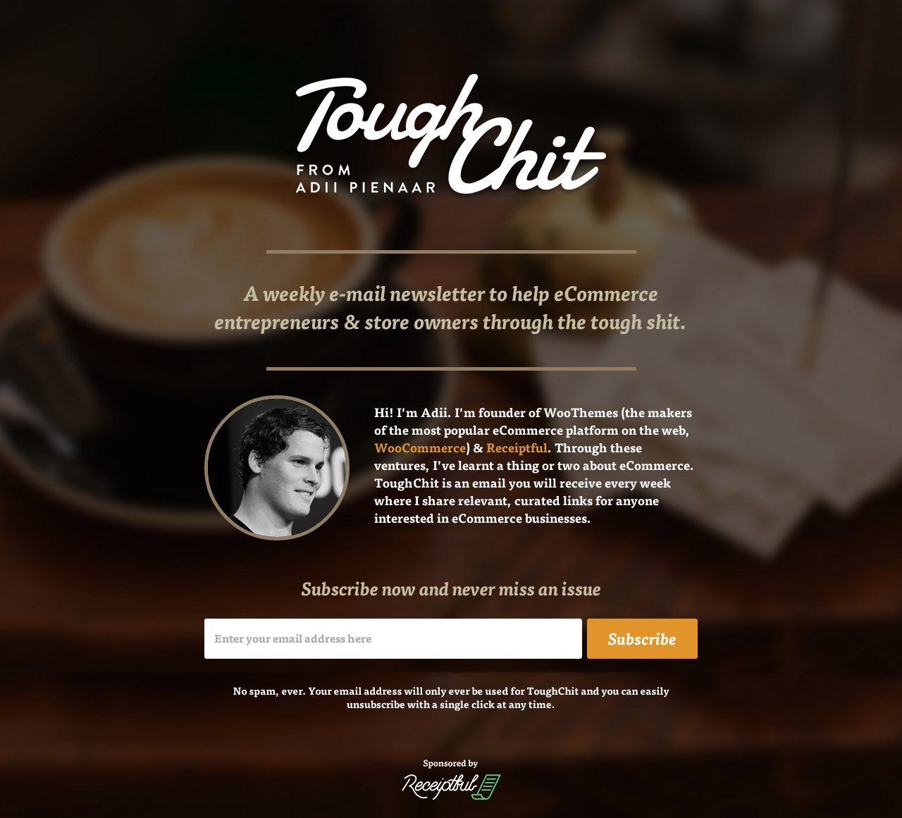 ToughChit Website Screenshot