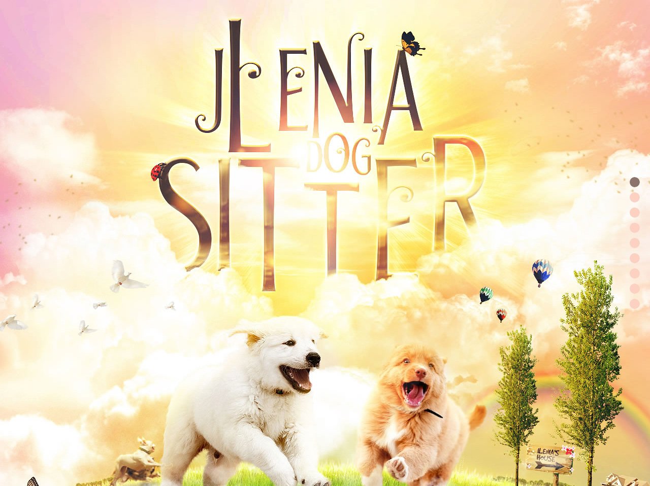 Jlenia Dog Sitter Roma Website Screenshot