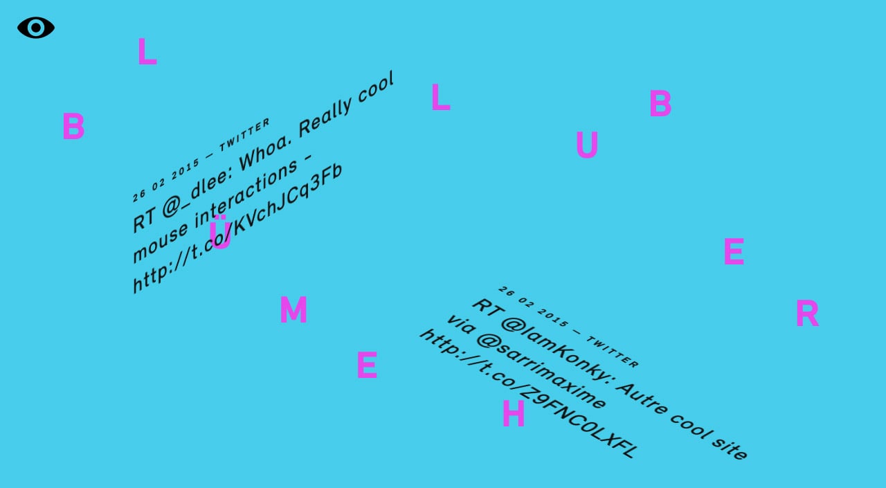 Christian Blümelhuber Website Screenshot