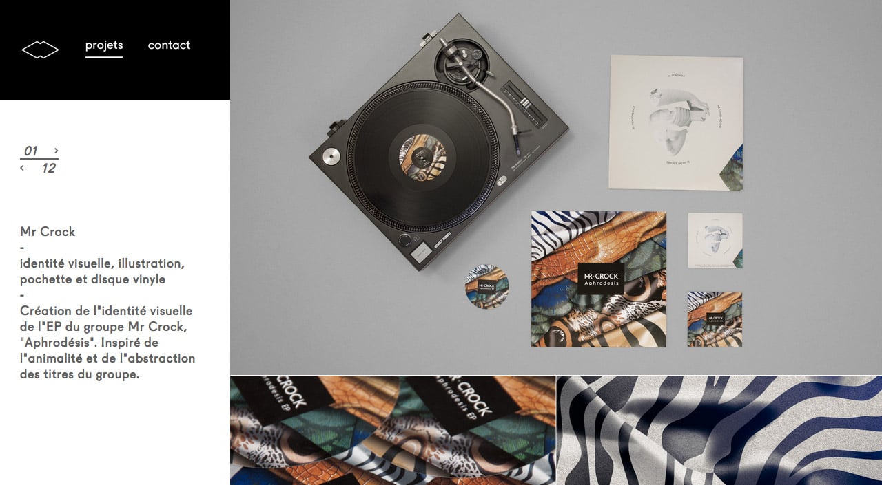 Camille Léonard Website Screenshot