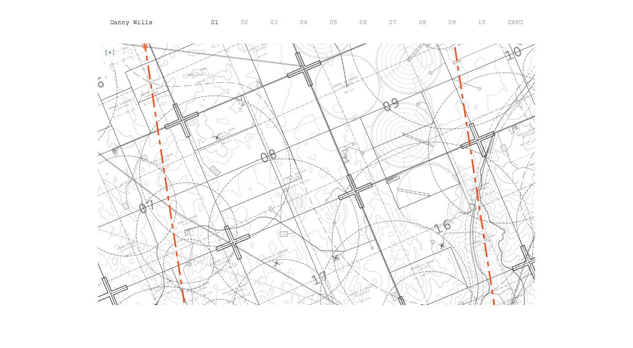 Danny Wills Website Screenshot