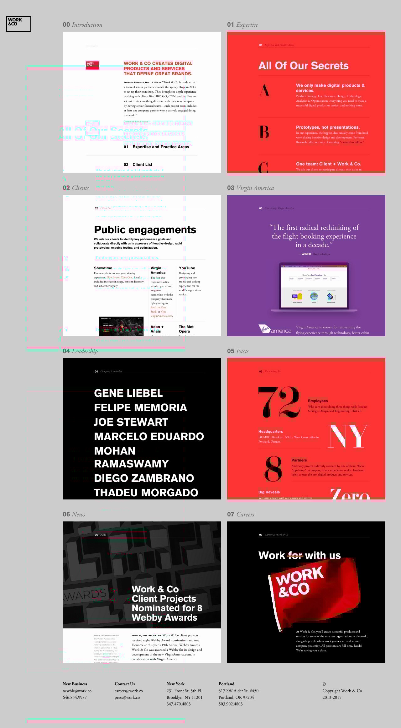 Work & Co Website Screenshot