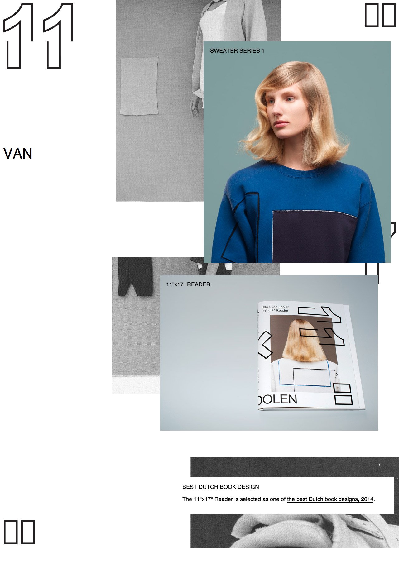 Elisa van Joolen Website Screenshot