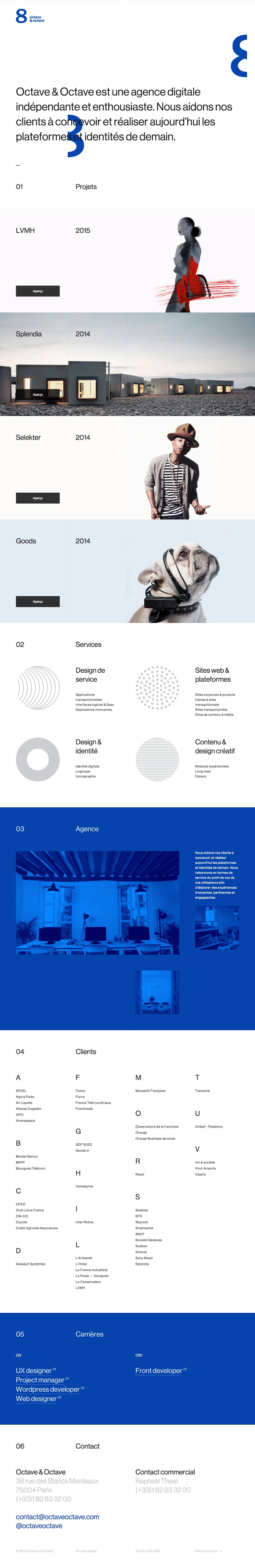 Octave & Octave Website Screenshot
