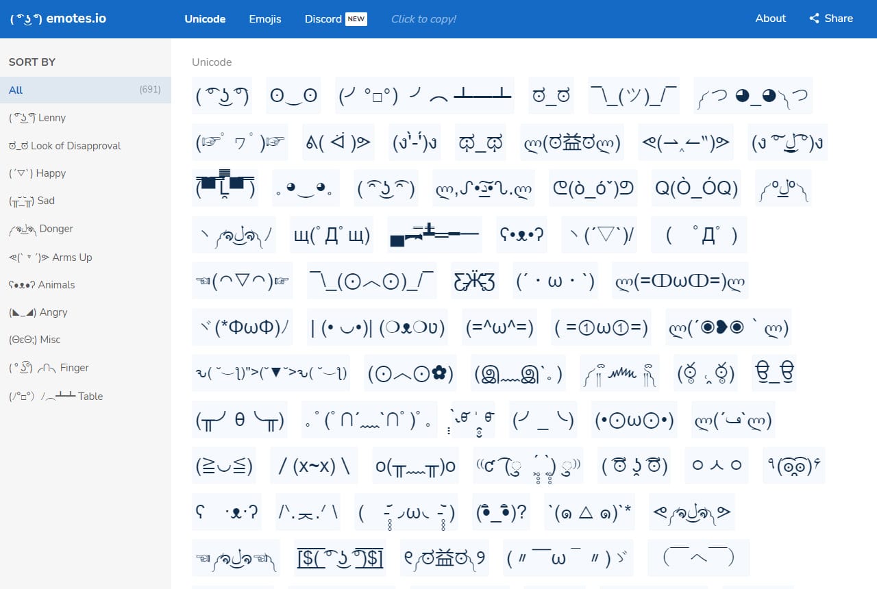 emotes.io Website Screenshot