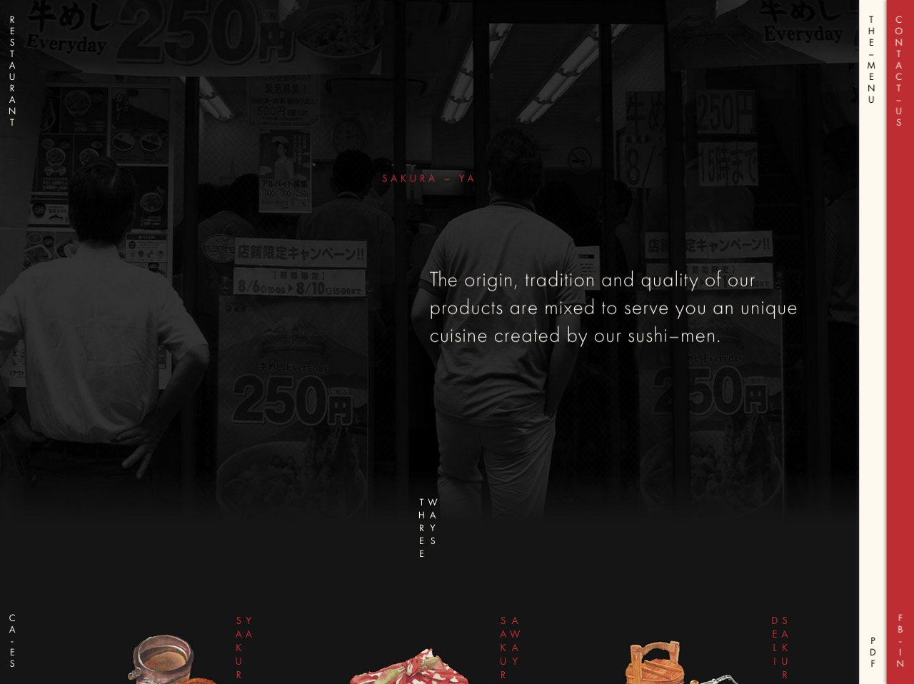 Sakura – Ya Website Screenshot